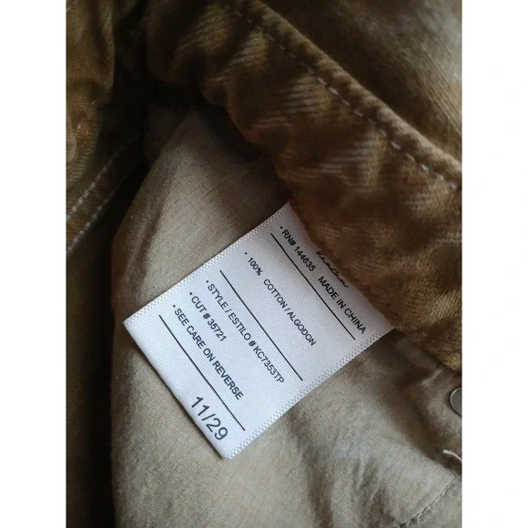 Kancan Jeans 11 / 29 Baggy Taper Relaxed Acid Wash High Rise Grunge Indie New - Picture 10 of 14